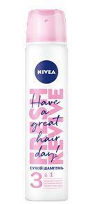 СУХОЙ ШАМПУНЬ 3 В 1, NIVEA