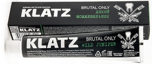Зубная паста Дикий можжевельник, KLATZ, 75 мл
