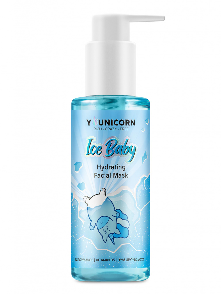 YOUNICORN  МАСКА ДЛЯ ЛИЦА ICE BABY, 150 мл