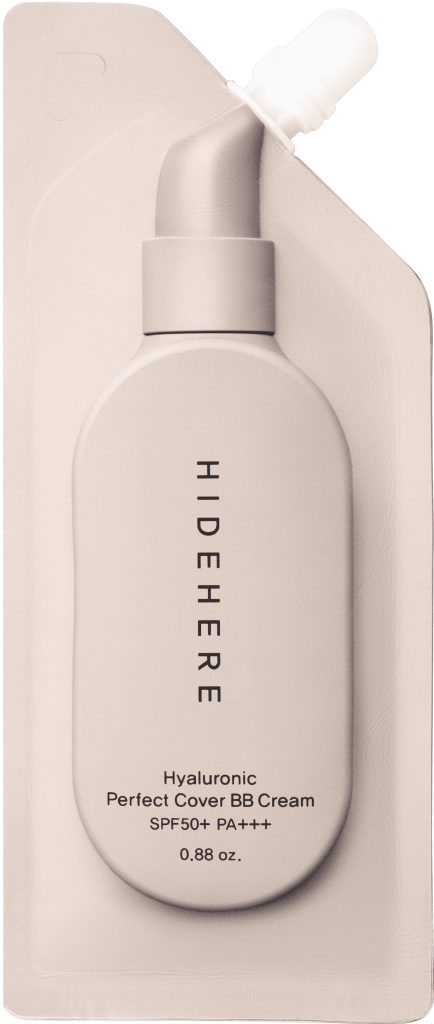 HIDEHERE_BB-крем солнцезащитный с гиалуроновой кислотой для лица Hidehere Hyaluronic Perfect Cover BB Cream SPF 50+ PA+++.png